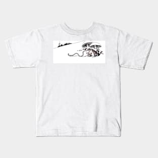 The Toad and Toadstools Kids T-Shirt